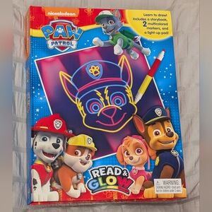 Paw Patrol Read & Glow Pad Story Set